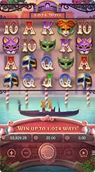 Navigasi Antarmuka Layar Mask Carnival